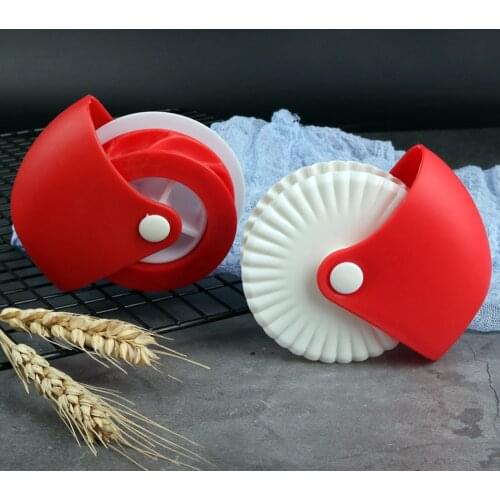 Pizza Pastry Cutting Tools Pastry Wheel Baking Rolling Cutter DIY Dough Cutting Tools Lattice Rolling Cutter Decoration Tools