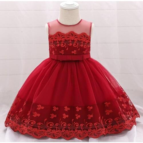Girls Dress Embroider Elegant Tutu Princess Dress Kids Dresses For Girls Costume Wedding Party Gown Children Clothing vestidos