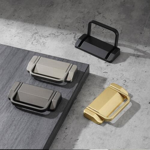 Modern minimalist furniture handle solid door handle cabinet drawer handle kitchen door European style furniture hardware