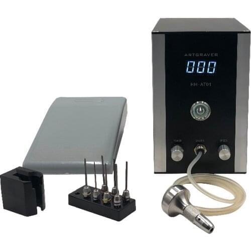 NEW include built-in air compressor HH-AT01 ARTGRAVER 100~240V Pneumatic Engraving Tools Jewelry Graver machine