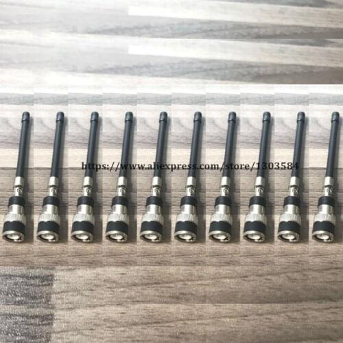 10PCS BNC UHF Microphone Antenna For Shure PGX24 SLX24 PG58 SM58 BETA58 Series Wireless Mic Frequency 400-900MHz