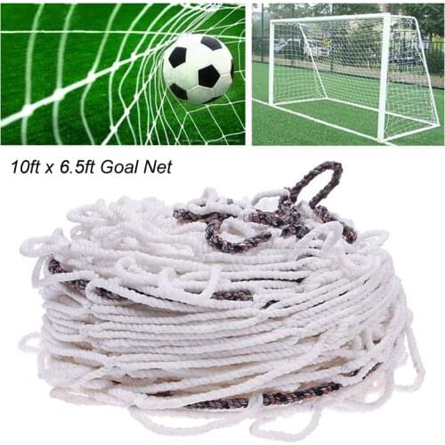 10x6.5ft Full Size Football Soccer Goal Post Net Sports Match Training Junior