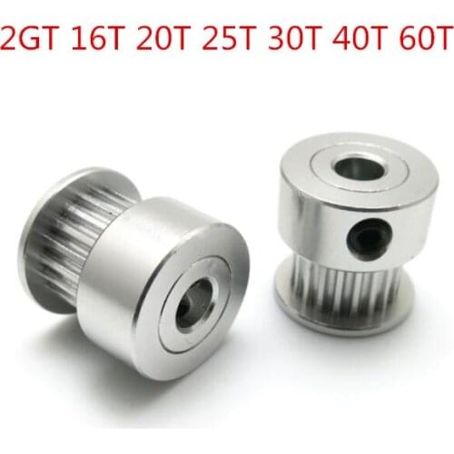 2GT 60T synchronizing pulley Belt Pulley aluminium alloy Pulley for synchronous belt drive