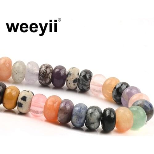 5x8mm Variety Spacer Bead Flat Round Abacus Beads For charm Jewelry Handmade Making DIY Bracelet Necklace Supplies