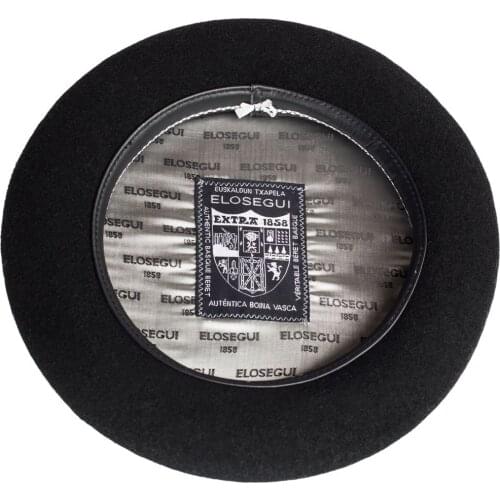 Basque beret Elósegui 1858 100% merino wool txapela