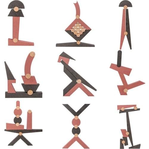 Free Balance Assembling Building Blocks Wooden Jenga Toys Parent-Child Interaction Early Education Puzzle Table Games