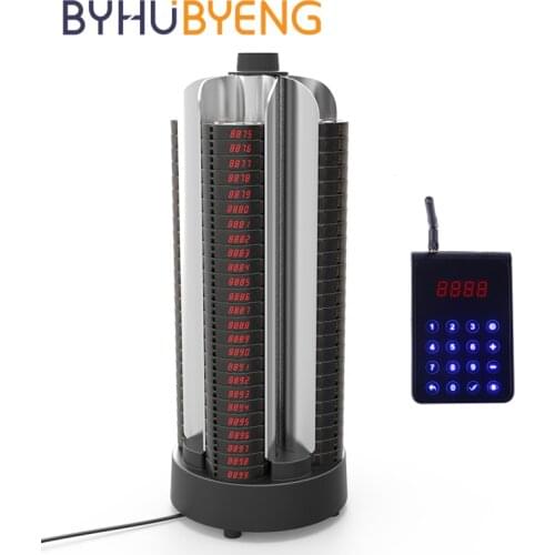 BYHUBYENG 100Pcs Restaurant Pager Waiter Calling System Call Office Bar Wireless Cafe Equipment Service Receiver Waiter