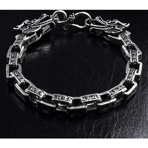 Мужские серебрянные браслеты Fate Love China At AliExpress