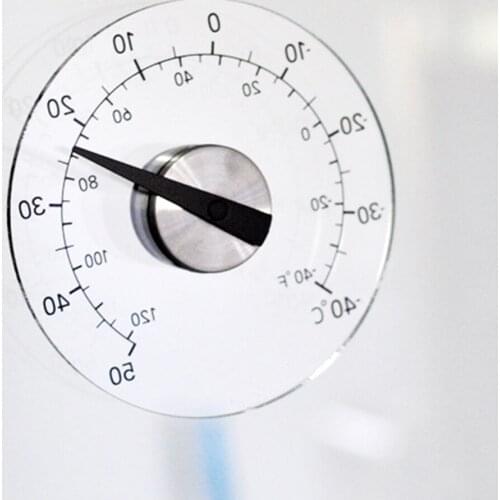 Window Wall Indoor Outdoor Graduated Disc Mini Pointer Temperature Meter Temperature Meter Monitor Thermometer