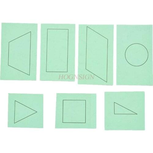 Exploring geometric figure area calculation formula material primary school mathematics science teaching instrument