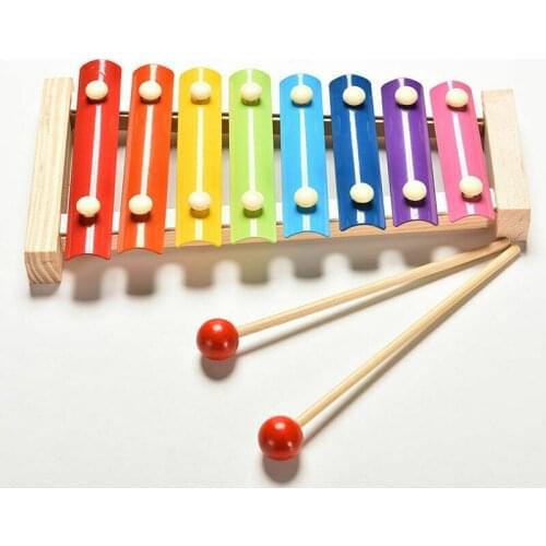 Hot Sale Kid Baby Children Musical Instruments Xylophone Developmental Wooden Toy