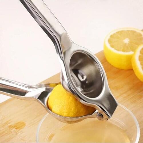 Stainless Steel Citrus Juicer Manual Orange Squeezer Fruits Lemon Juicer Citrus Hand Press Machine Kitchen Gadgets Reamers