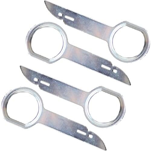 New 4pcs Auto Car Radio Panel Door Clip Trim Dash For VW Audi Benz Ford Volkswagen Skoda