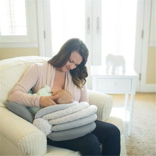 Baby Feeding Pillow Breastfeeding Pillow Multi-functional Adjustable Nursing Pillows Newborn Anti-spit Mattresses Cushion