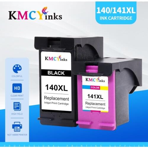 KMCYinks 140 141 XL Compatible Ink Cartridge Replacement For HP140 141xl C4583 C4283 C4483 C5283 D5363 Deskjet D4263 D4363 C4480