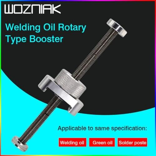 Welding Oil Booster Aluminum Alloy For Solder Flux Paste UV Glue Green Oil Propulsion Needle Barrel Booster Needle Barrel
