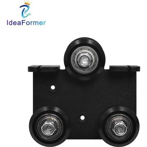 Ender-3 CR10 Extruder Back Support Plate With Pulley Kit for Ender 3 Ender 3 Pro Creality Cr-10 Cr-10S S4 S5 Series 3D Printer