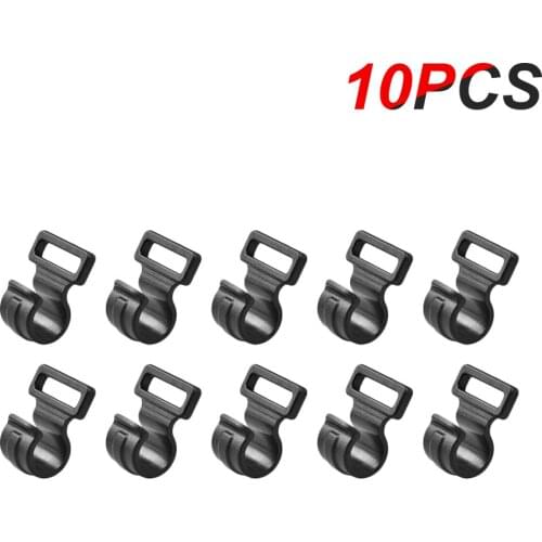 10pcs Tent Hooks Camping Caravan Awning Tent Wind Rope Clamp Tent Clip Outdoor Windproof Accessories Drop Shipping