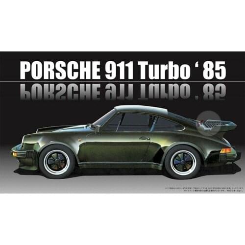 1/24 Fujimi plastic assembly car model toy Porsche 911 Turbo 1985 static model DIY assembly kit #12659