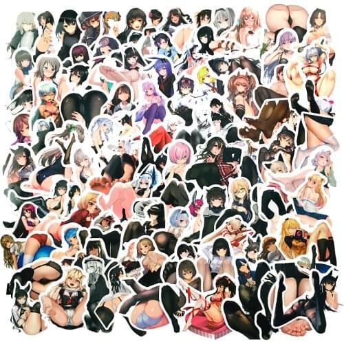 10/30/50 PCS Zhang Riman Sexy Girl Foot Series Waterproof Sticker Laptop Luggage Body Helmet Decoration Sticker Wholesale