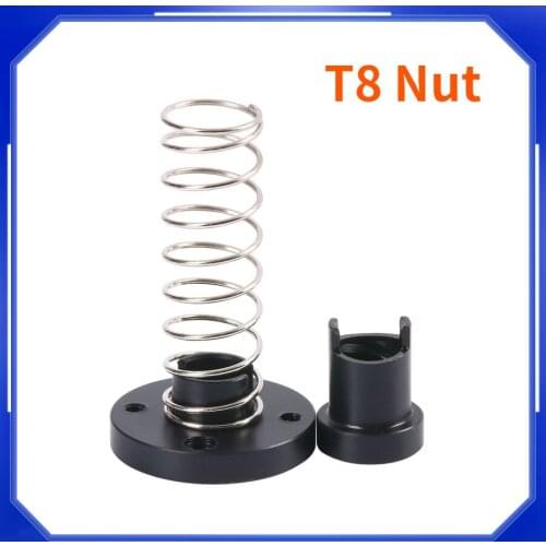 3D printer Prusa i3 MK2/MK2S/MK3 3d printer T8 delrin nut Z axis Trapezoidal nut lead Screw Nuts For DIY Reprap Prusa i3 MK3