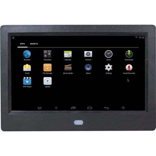 7 inch WIFI android 4.4 512MB+8G memory support download install software small size digital photo frame electroinc album