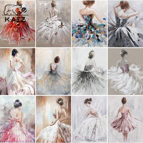 Diamond Painting Girl Portrait Wedding Embroidery Crossing Diy Ballet Mosaic Art Gift Figure Painting Cross Stitch Home Decor