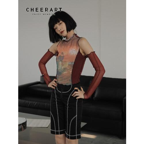 Женские летние футболки Cheerart China At AliExpress