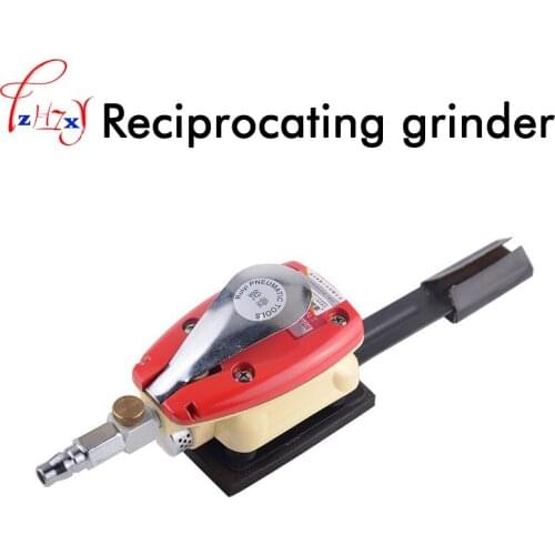 Long finger pneumatic reciprocating grinding machine 6020 long handle pneumatic polishing machine sand paper machine