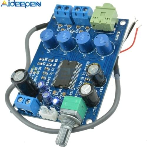 DC 12V YDA138-E 10W+10W Dual Channel Digital Audio Amplifier Board 2X10W Audio Amplifier With Rotary Potentiometer For YAMAHA