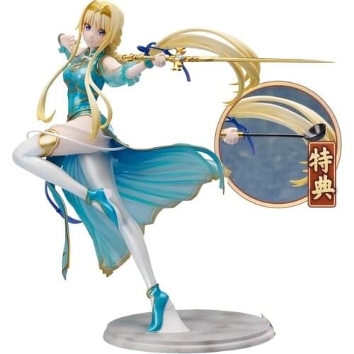 Pre-Sale Sword Art Online Anime Alice Synthesis Thirty China Dress Action Figure Model Hand-Made PVC Collectible Ornaments Toys