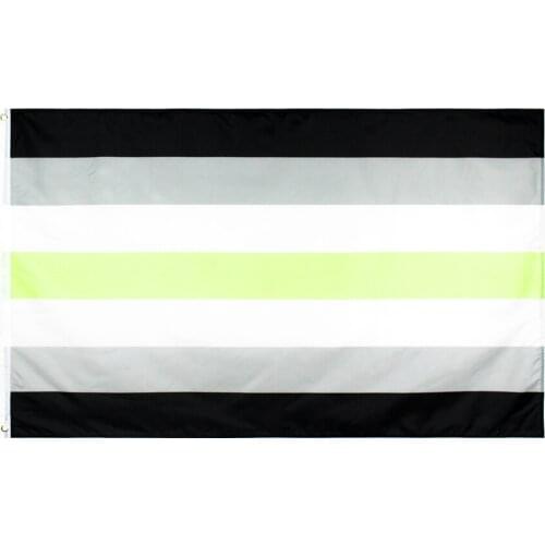 Jennifer 90x150cm LGBTQIA Agender Flag