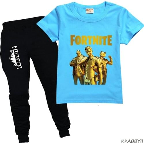 Kids Clothing Sets Boys Clothes Fortnite Toys T Shirt suit Short Boy Outfit Sport Suit Children Set Toddler Costume