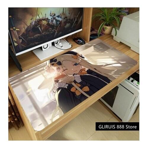 Anime Fate/Grand Order Abigail Williams Medusa Joan of Arc Mouse Pad Thicken Laptop Gaming Mice Mat Anti-Slip Playmat Xmas Gift