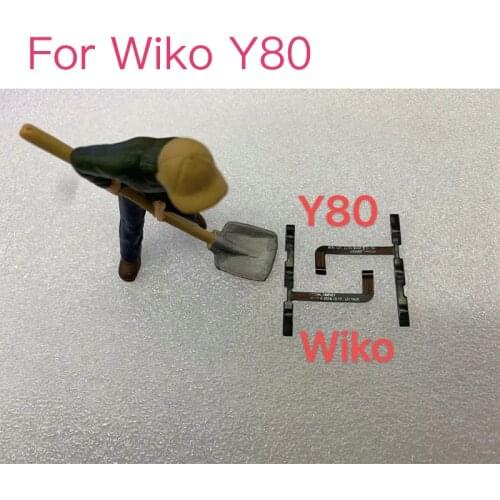 For Wiko Y80 Power Volume Button Flex Cable Side Key Switch ON OFF Control Button
