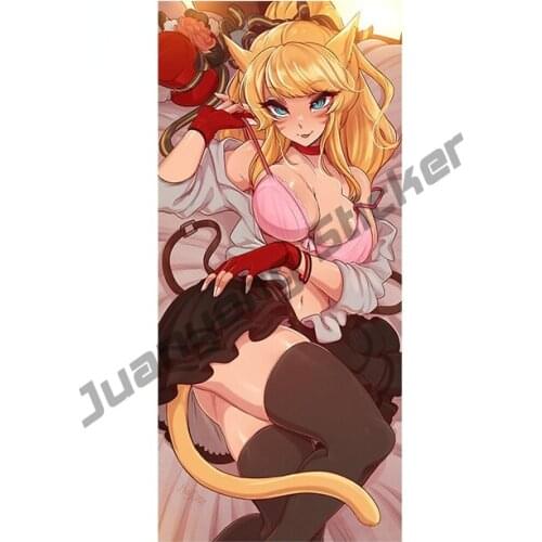 Creative Kai June Vinyl Car Sticker for Camper Car Body Windows Surfboard Decal Waterproof Occlusion Scratch Exterior KK13x6cm