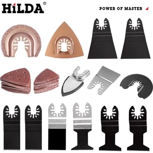 HILDA Saw-Blades Oscillating Electric-Tools Accessories Multi-Tool Power-Tools Dremel Renovator Wood-Cut Trimmer-Blades