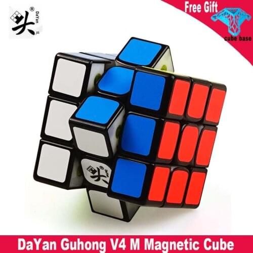 Dayan Guhong V4M Magnetic Speed Cube 3x3x3 Dayan Magic Cube 3x3 Educational Toy Gifts for New Years Cubo Magico