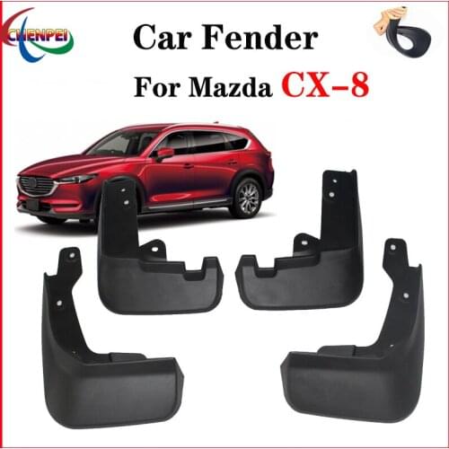 4pcs Special Fender For Mazda CX-8 2018-2019 Car Fender Auto Mudguard Tire Supplies Car Decorate Accessories