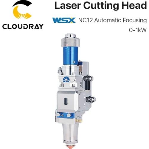 Cloudray WSX 0-1KW Fiber Laser Cutting Head NC12 Automatic Focusing 1000W for Metal Cutting