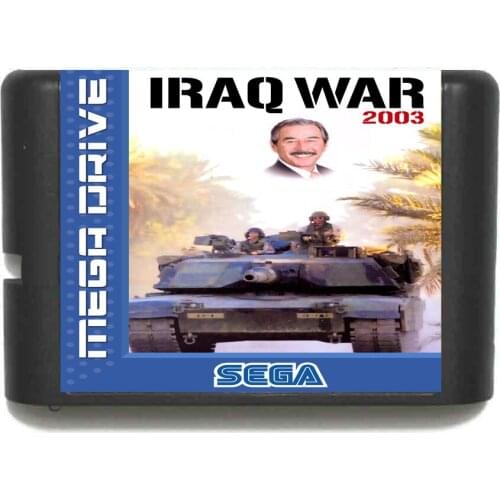 Iraq War 2003 16 bit MD Game Card For Sega Mega Drive For Genesis