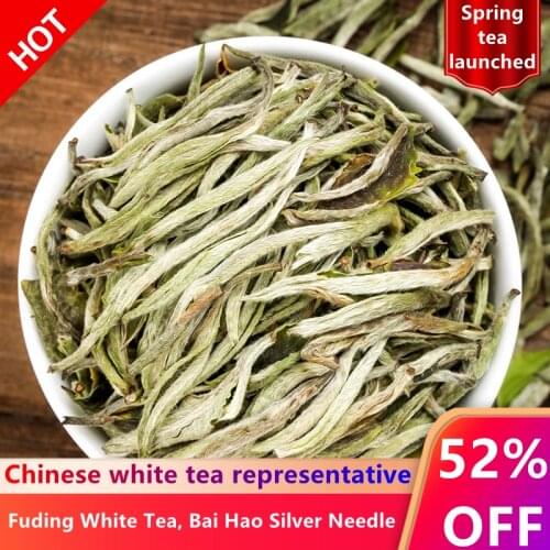 250g White Tea Chinese Bai Hao Yin Zhen White Tea Silver Needle Tea For Weight Loose Tea Natural Organic Beauty Health Food