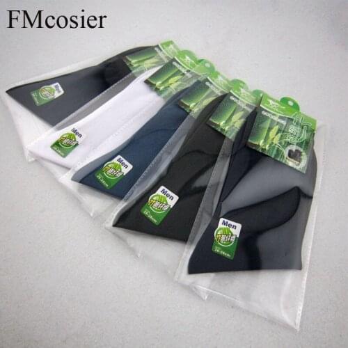5 Pairs Spring Man Mens Thin Bamboo Nylon Argyle Breathable Male Business Dress Silk Socks Calcetines Sokken Mannen Black 45