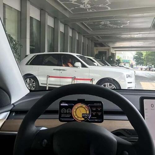 Car 15W Steering Wheel Wireless Charger Phone Panel for Tesla Model 3 Y Fast Wireless Charging Pad Holder