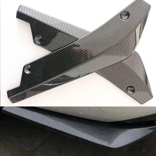 Car Universal rear bumper spoiler separator for Skoda Octavia Fabia Rapid Superb Yeti Roomster