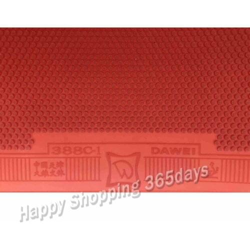 Dawei 388C-1 388C 1 medium pips-out table tennis pingpong rubber with sponge