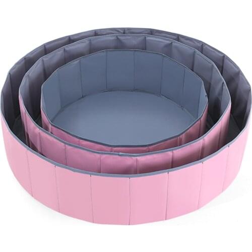 Infant Shining Ball Pits Foldable Ball Pool Ocean Ball Playpen Toy Washable Folding Fence Kids Birthday Gift