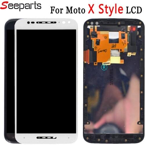 For Motorola Moto X style LCD X3s Style Xt1570 XT1572 XT1575 LCD Display Touch Screen Digitizer Assembly For Moto XT1575 LCD