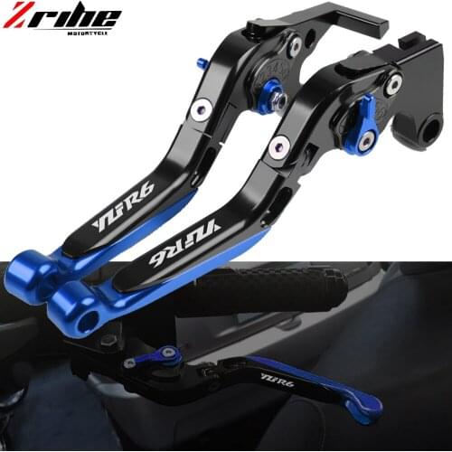 For YAMAHA YZFR6 YZF-R6 YZF R6 1999 2000 2001 2002 2003 2004 CNC Motorcycle Accessories Folding handbrake Brake Clutch Levers