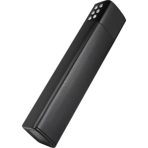 Home Theatre Soundbar TV Wireless Bluetooth Speaker 10W Stereo Sound Box 3D Stereo Loudspeaker Support AUX/TF for PC with Mic